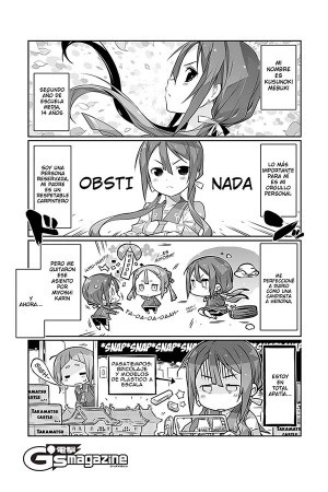 Kusunoki Mebuki wa Yuusha de Aru 4-Koma