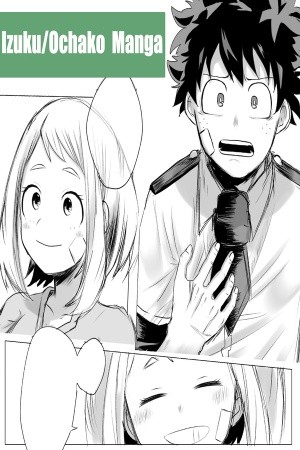 Izuku/Ochako Manga- Boku no hero academia